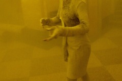 US-ATTACKS-TRADE CENTER-WOMAN DUST