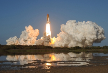 US-SPACE-SHUTTLE-DISCOVERY