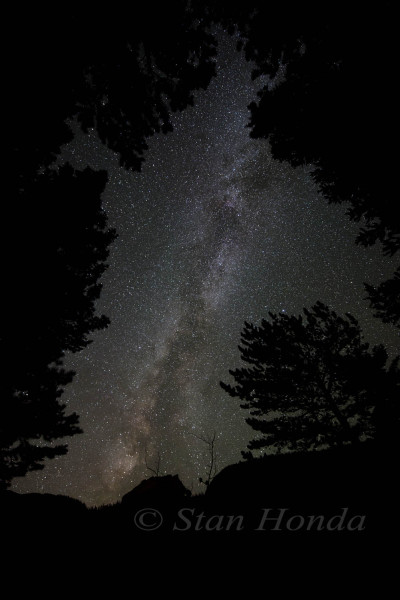 Milky Way, Bear Lake