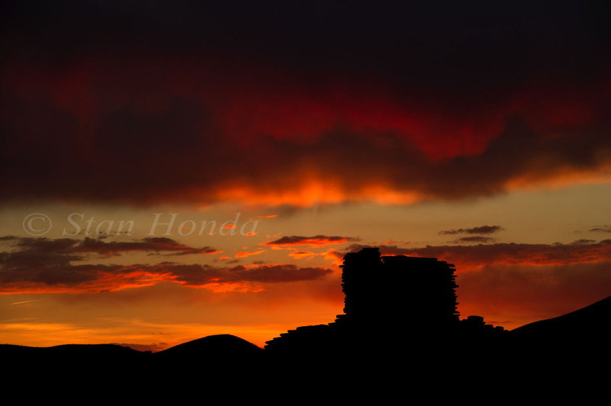 Sunset, Wupatki Pueblo
