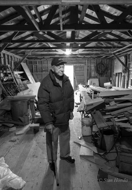 We met amazing people like homesteader Forrest Allen, standing in his storage shed that was a Heart Mountain barrack.